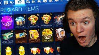 OPENING *EVERY* CRATE IN ROCKET LEAGUE!