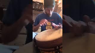 How to play the #djembe with @SCIOfficial #roundthewheel #stringcheeseincident