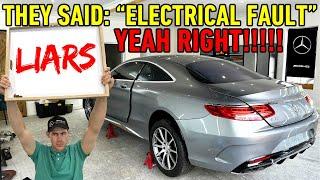 THEY TOLD ME MY MERCEDES BENZ S65 V12 BI-TURBO HAS AN ELECTRICAL FAULT BUT THEY LIED TO ME...
