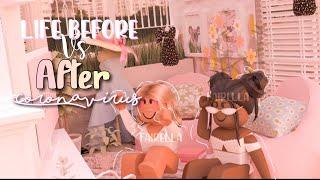 Life before VS. After COVID-19 | Roblox bloxburg funny skit|| Fairella 