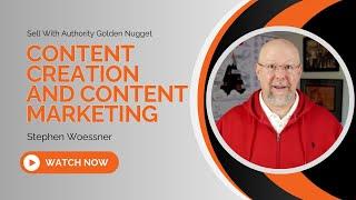 Content Creation and Content Marketing