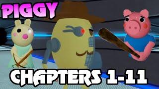 PIGGY FULL STORY/STORYLINE EXPLAINED (Chapters 1 - 11) | Roblox Piggy Cutscenes & Explanation