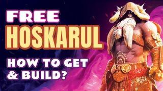 ️ Free Hoskarul Raid Shadow Legends ️ How to Get, Build and Play? Best Team and Masteries