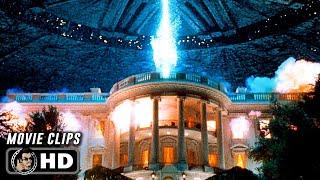 INDEPENDENCE DAY Clips "City Attacks & Dog Fight" (1996)