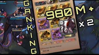 ALBION ONLINE | 2 MAMMOTH GET GANKED | MAKE SILVER IN GANKING | BEARPAWS PVP GANKING