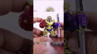 Unoffical Lego Thanos With Armor and Nano Gauntlet Unoffical Lego