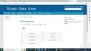 How to Download and use Ocean data View