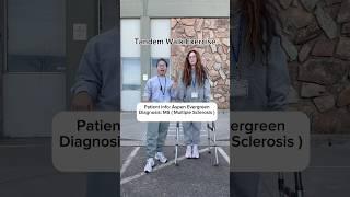 Tandem Stance Walk (MS exercise)