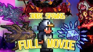 Terraria Calamity With 300x Spawn Rates | FULL MOVIE