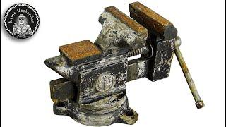 Old Rusty Japanese Vise - Perfect Restoration