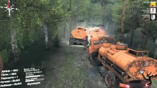 SpinTires - карта "Сельхоз" грёбаный мост.