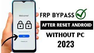 New Method|How To Skip Google Account Verification After Reset 2023|Bypass Google Account Without Pc