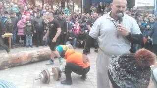 Василь Вірастюк та команда STRONGMAN у м.Мостиська