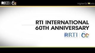 RTI International’s 60th anniversary