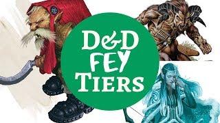 D&D MONSTER RANKINGS - FEY