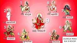 Maa Durga Ke 9 Roop ! मां दुर्गा के नौ स्वरूप