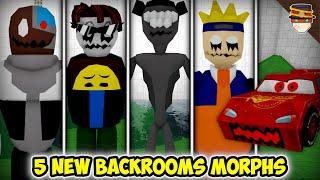 [UPDATE 28] How to get ALL 5 NEW BACKROOMS MORPHS in Backrooms Morphs | Roblox