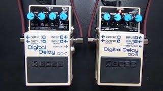 Boss DD-7 vs. DD-8