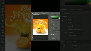 orange juice poster #2023 #cp #photoshoptutorial #video #viral #shorts #youtube #photoshop