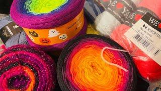 Hobbii Haul 6 | Yarn | #crochet #unboxing #yarn #haul #hobbii #mysterybag #halloween