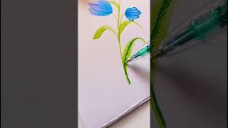 Colourful painting technique | Easy Painting idea | #art