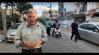 LIVE: From the Scene of an Iranian Missile Strike that Hit a Residential Area, Killing Residents