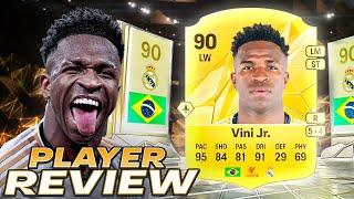 90 VINÍCIUS JR PLAYER REVIEW - EA FC 25 ULTIMATE TEAM