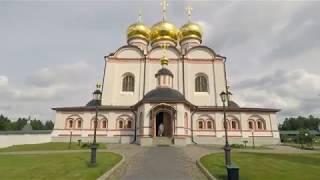 Путешествие на Валдай на машине. Иверский мужской монастырь.