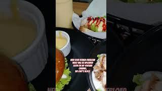 #sirchefsvlog #food #foodreview #sandwich #salad #burger #mangoshake #shake #mojos #overload