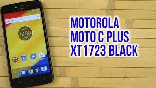 Распаковка Motorola Moto C Plus XT1723 Black