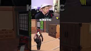 Asian Dad tries Kinetic Blade on Fortnite..