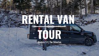 Modern 1.0 (The Silverton) Rental Walkthrough by Rossmönster Rentals | Campervan Rentals