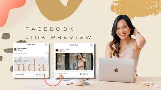 How to fix Facebook Link preview image (SquareSpace websites) || Creative Entrepreneurship