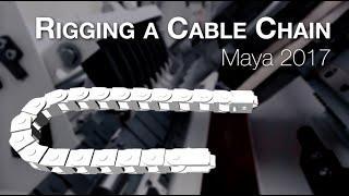 Machine Animation Tutorial: Rigging a Cable Chain in Maya 2017