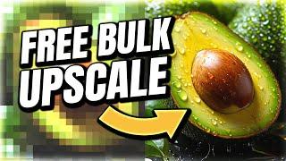 100% FREE Bulk Ai Image Upscaler (MIND BLOWING!) Upscayl Tutorial & Review