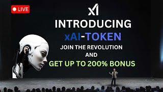   xAI TOKEN PRESALE OFFICIAL!   https://project-xai.net XAI74K XAI ElonMusk