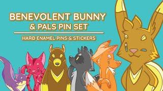 Benevolent Bunny & Pals Pin Project Ad