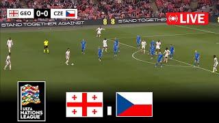 eFootball Pes 21 Gameplay |  საქართველო vs ჩეხეთი |  უეფას ერთა ლიგა 2024 წელი