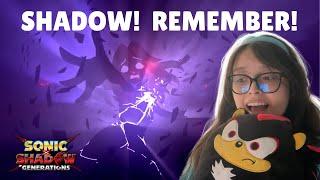 SHADOW! REMEMBER! - Maria Robotnik Fan Reacts to SONIC X SHADOW Dark Beginnings - Shadow and Maria