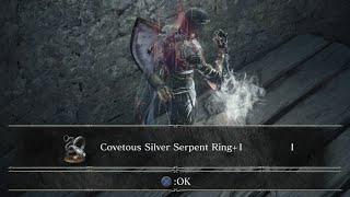 Dark Souls III - Covetous Silver Serpent Ring+1 - LOCATION NG+