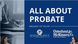 Florida Probate Explained.