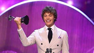 The National Television Awards - Bobby Brazier Wins Rising Star (5th September 2023)