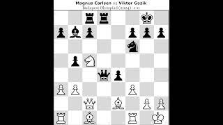 Magnus Carlsen Vs Viktor Gazik