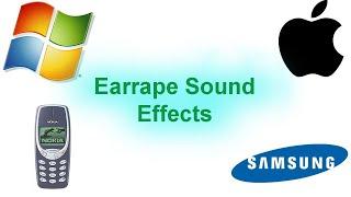 Earrape Sound Effects (system startup sound effects)