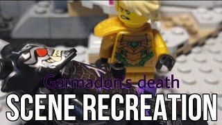 Garmadon's death in Crystalized | Lego Ninjago scene recreation