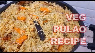 Pulao recipe | Veg pulao recipe | Vegetable pulao | pulav recipe