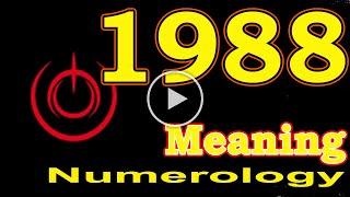  Angel Number Meanings 1988  Seeing 1988  Numerology Box