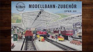 Kibri Katalog 1960 – Modellbahn, Modelleisenbahn, H0