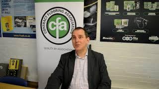 Richard Catt talks about the contract flooring association.