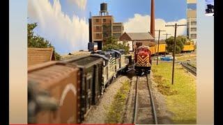 Clint Brown HO layout tour for 4DPNR 13 March 2021   HD 720p